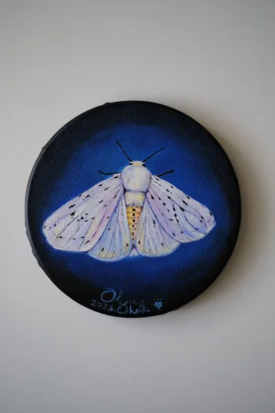 Pintura «Hyphantria cunea» de Olesia Shelkovenko