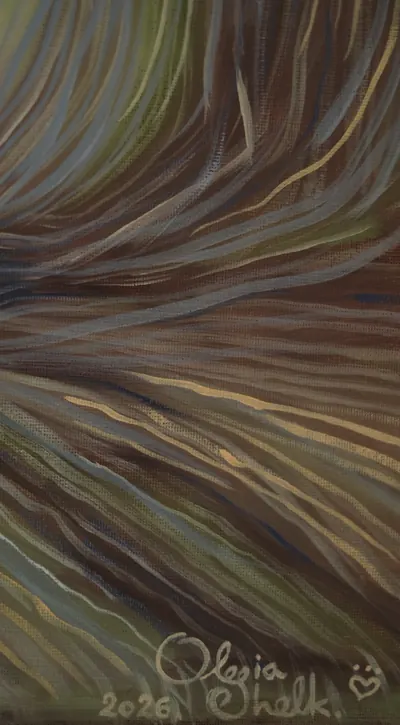 “Warm Light” still life by Olesia Shelkovenko — detail